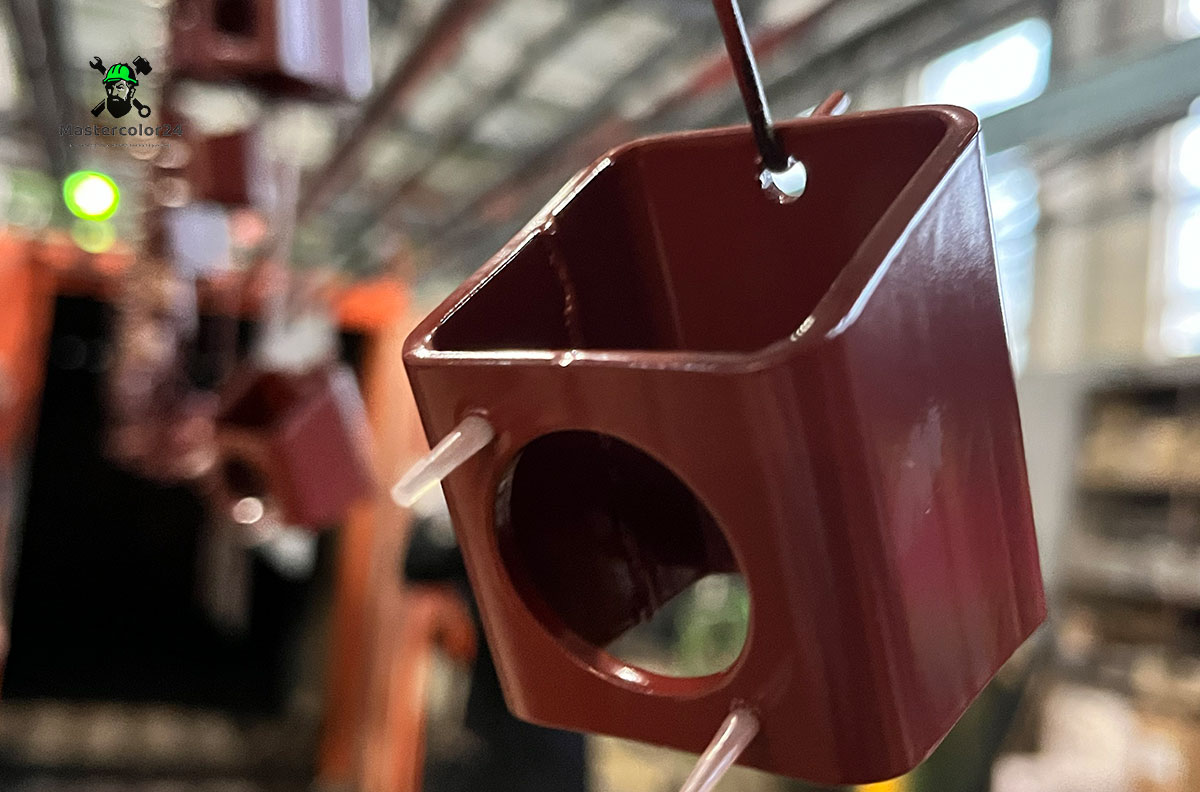 Покраска мебельных кронштейнов