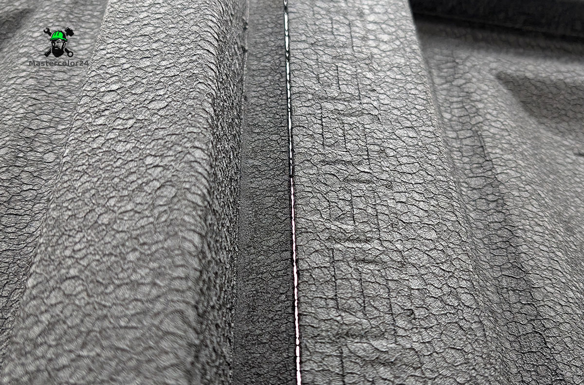 Покраска ворот в крокодил