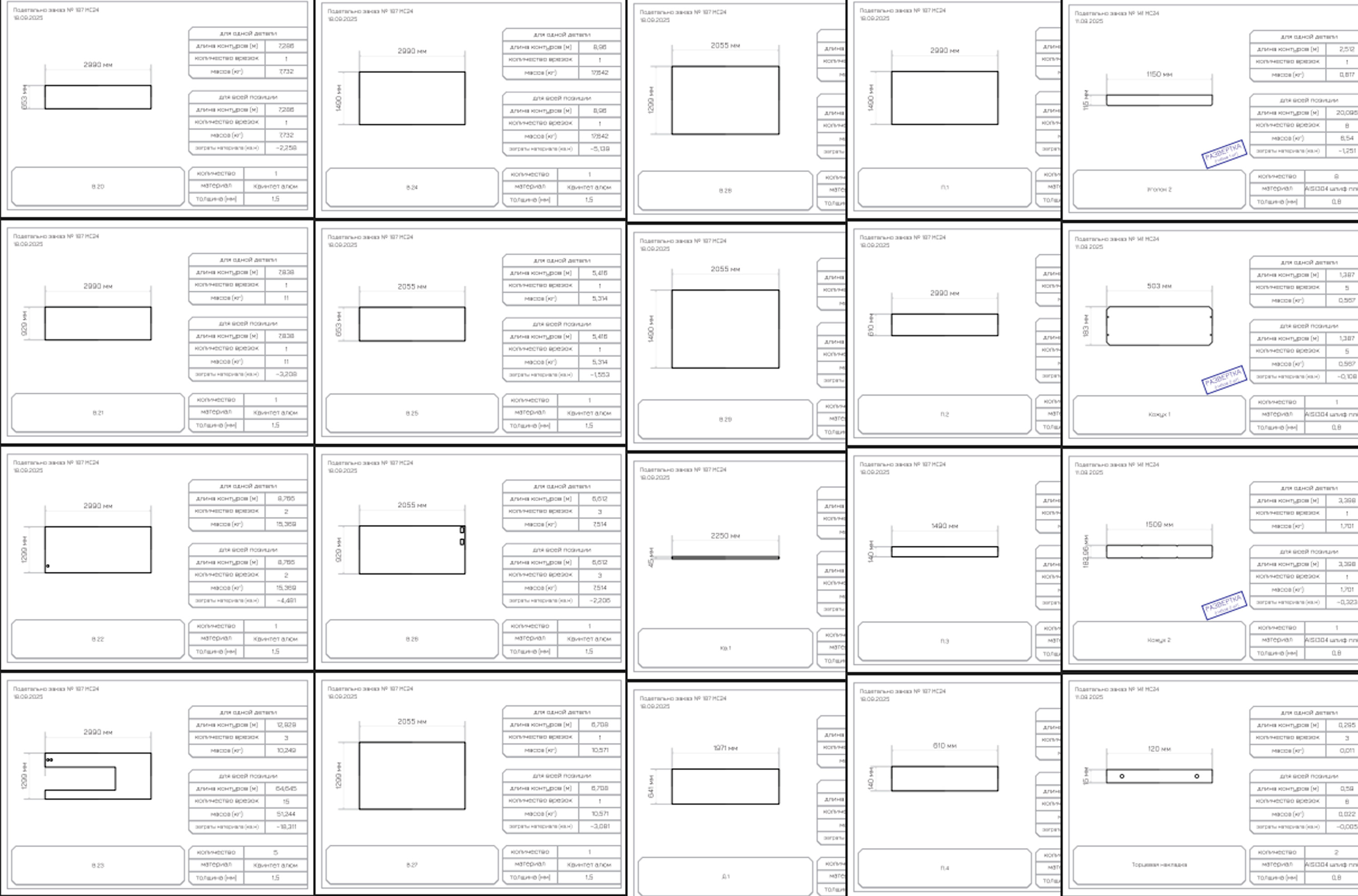 Нержавеющие промышленные детали
