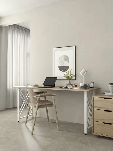 Опоры для стола, 20х40, муар белый мат Опоры для стола, 20х40, муар белый мат