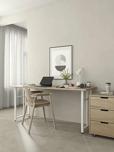 Опоры для стола, 20х40, муар белый мат Опоры для стола, 20х40, муар белый мат