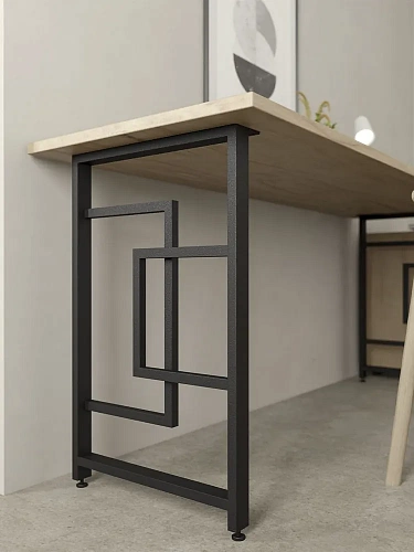 Опоры для стола, 20х40, муар черный мат Опоры для стола, 20х40, муар черный мат