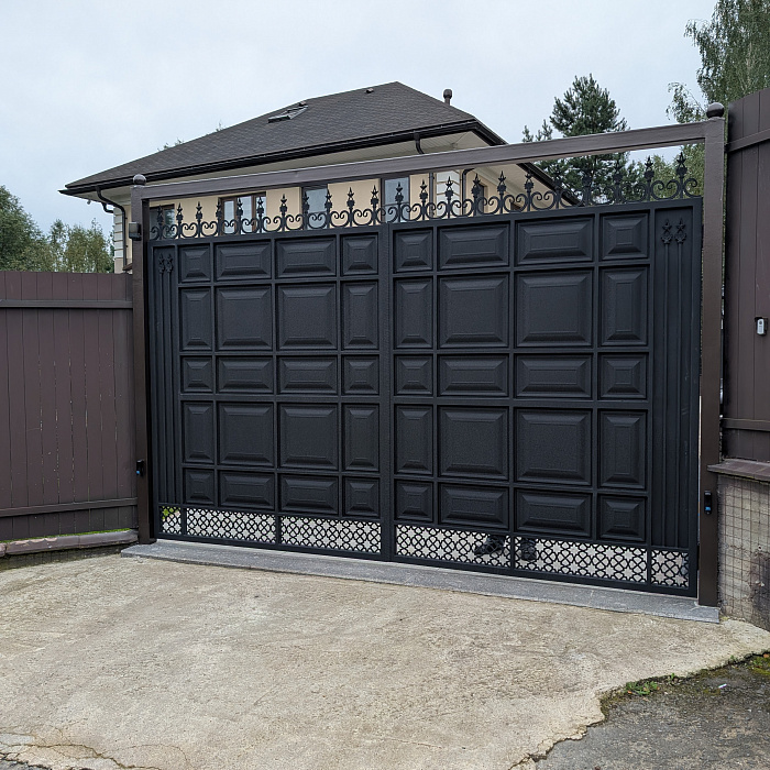 Покраска ворот 1 Покраска ворот 1