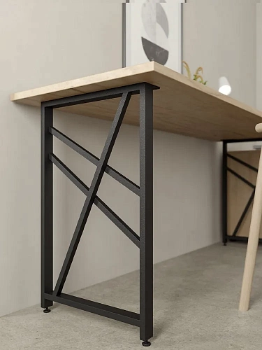 Опоры для стола, 20х40, муар черный мат Опоры для стола, 20х40, муар черный мат